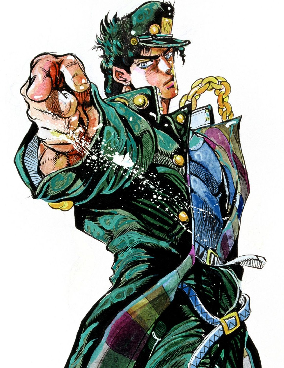 Jojo's Bizarre Adventure Jotaro Png, Transparent Png - vhv