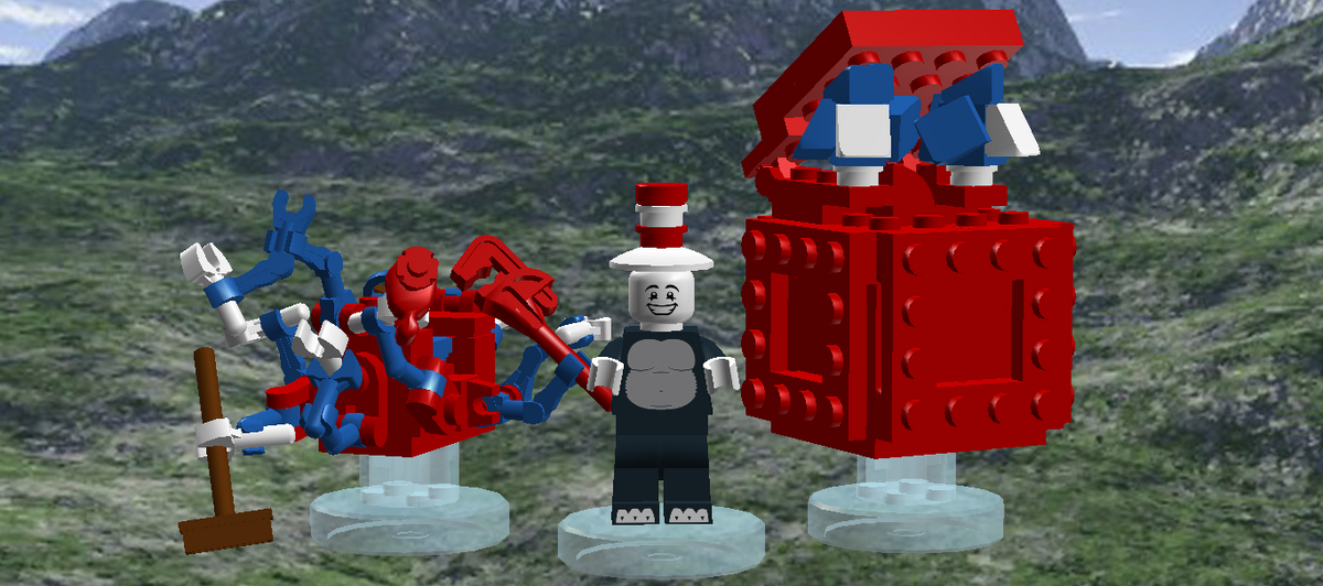 Cat in the 2025 hat lego set