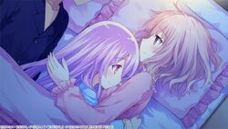 Rinne and Shido about to sleep together with Rio