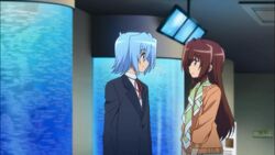 Hayate and Maria discussing on what they should do next