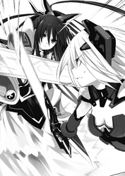 Tohka and Origami's battle during Volume 1