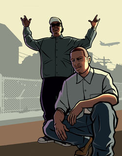 gta sa cj artwork