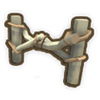 Crude Fence Starting Recipe Crafting Table