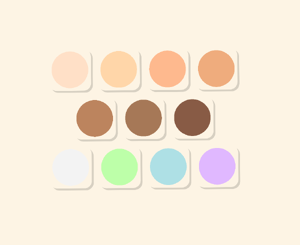 Sally Salon's Skin Tone.png (35 KB) Skin Tone options