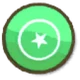 Green Throwing Disc