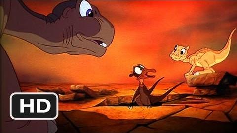 The Land Before Time (5 10) Movie CLIP - Littlefoot and Ducky Meet Petrie (1988) HD