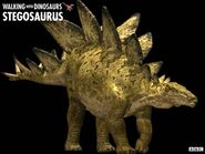 Walking With Dinosaurs' interpretation of Stegosaurus