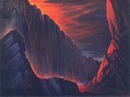 Lava cliff