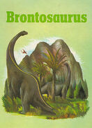 Brontosaurus dinosaur lib series