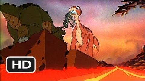 The Land Before Time (8 10) Movie CLIP - Littlefoot to the Rescue (1988) HD