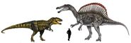 Spinosaurus vs carcharodontosaurus
