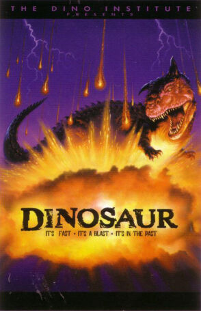 Dinosaur ride poster