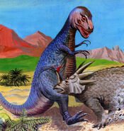 Gorgosaurus&Styracosaurus2