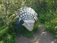 Calgary Zoo ankylosaurus