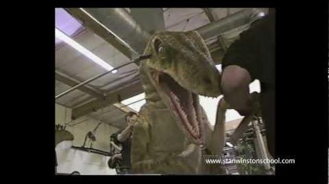 JURASSIC PARK III - Raptor Attack Rehearsal - BEHIND-THE-SCENES