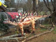 Kentrosaurus lifesize done by blade of the moon-d5yacju