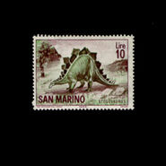 San Marino 1965 stegosaurus