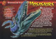 Mosasaurs front