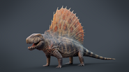 Art impression of Dimetrodon grandis