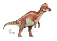 Corythosaurus casuarius by camusaltamirano-d67wx8h