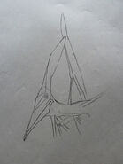 Pterodactyl drawing