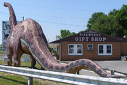 Dinoland brontosaurus