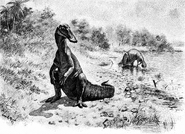 Strange Creatures of the Past - The Spoonbill Dinosaur