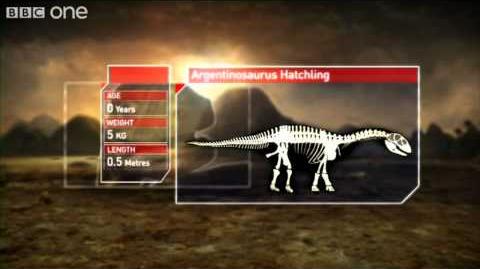 Argentinosaurus - Planet Dinosaur - Episode 5 - BBC One