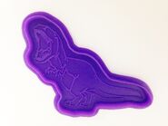 Were Back Rex Cookie Cutter Purple