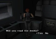 Will you read the memo? Yes / No