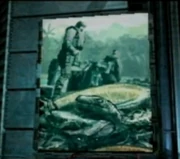 Soldiers transporting dinosaurs for the Noah's Ark Plan.