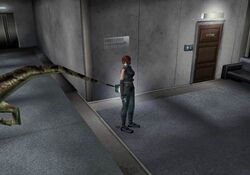 Fã recria Dino Crisis em Doom 2