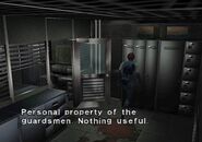 Personal property of the guardsmen. Nothing useful.