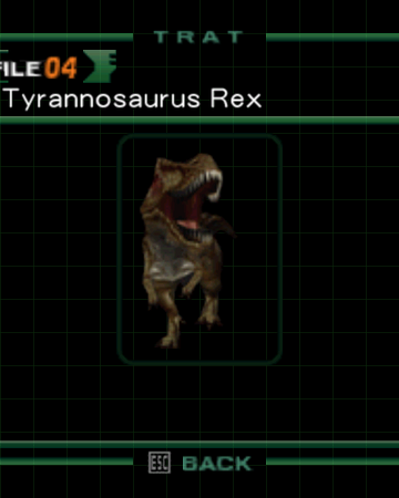 Tyrannosaurus Rex File Dino Crisis Wiki Fandom Tyrannosaurus Rex File Dino Crisis Wiki Fandom