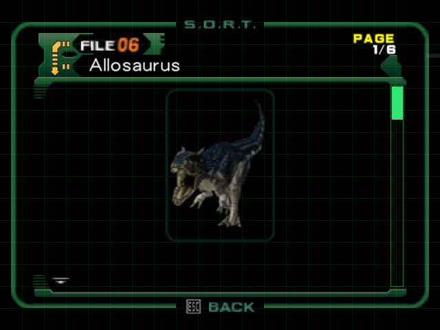 Allosaurus | Dino Crisis Wiki | Fandom