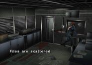 Files are scattered.