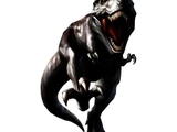 Jet-black Tyrannosaurus