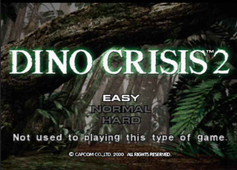 Dino Crisis 2 PS1 Original Japonês