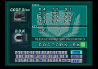 The code is "D O C T O R K I R K"