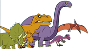 TTG All Dinosaurs Render