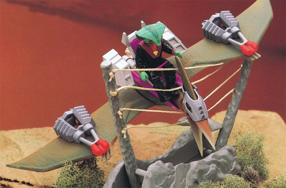 Dino Riders - Pteranodon - Série 1 - Tyco Toys - Ideal 1988 avec