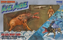 Figurine Dino Riders Ice Age - Killer Warthog & Zar Par Tyco (neuf, Italie)