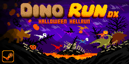 Dino Run DX HALLOWEEN UPDATE! 