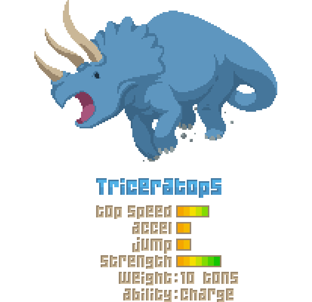 dino run. go on steam and get dino run or support the creation of dino run 2!  : r/PixelArt