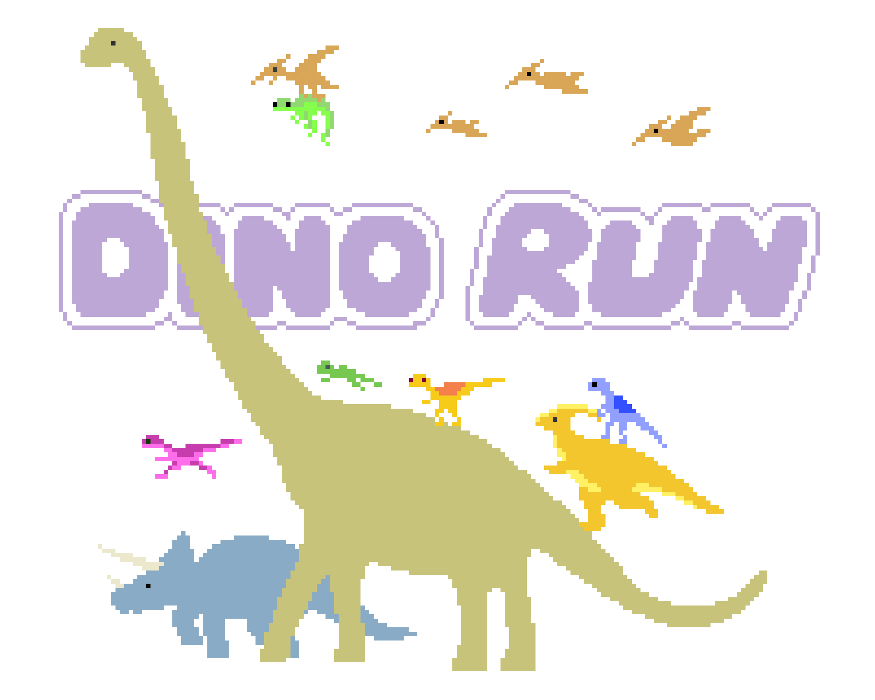 Dino Run 2  Pixel art background, Pixel art, Dinos