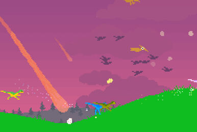 Dino Run: Enter Planet D, Free Flash Game