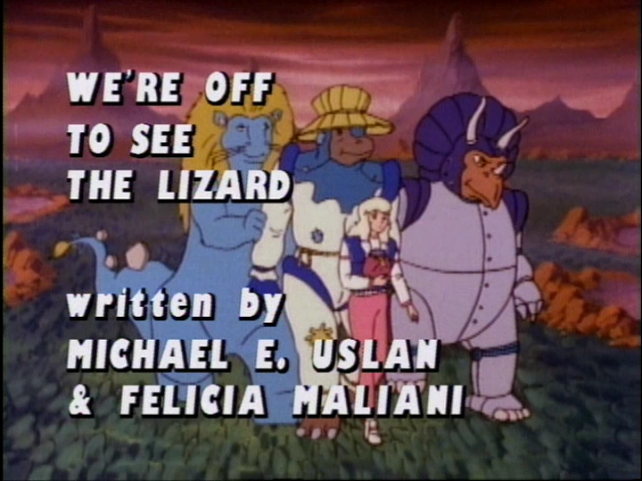 "We're Off to See the Lizard" Dinosaucers Wiki Fandom