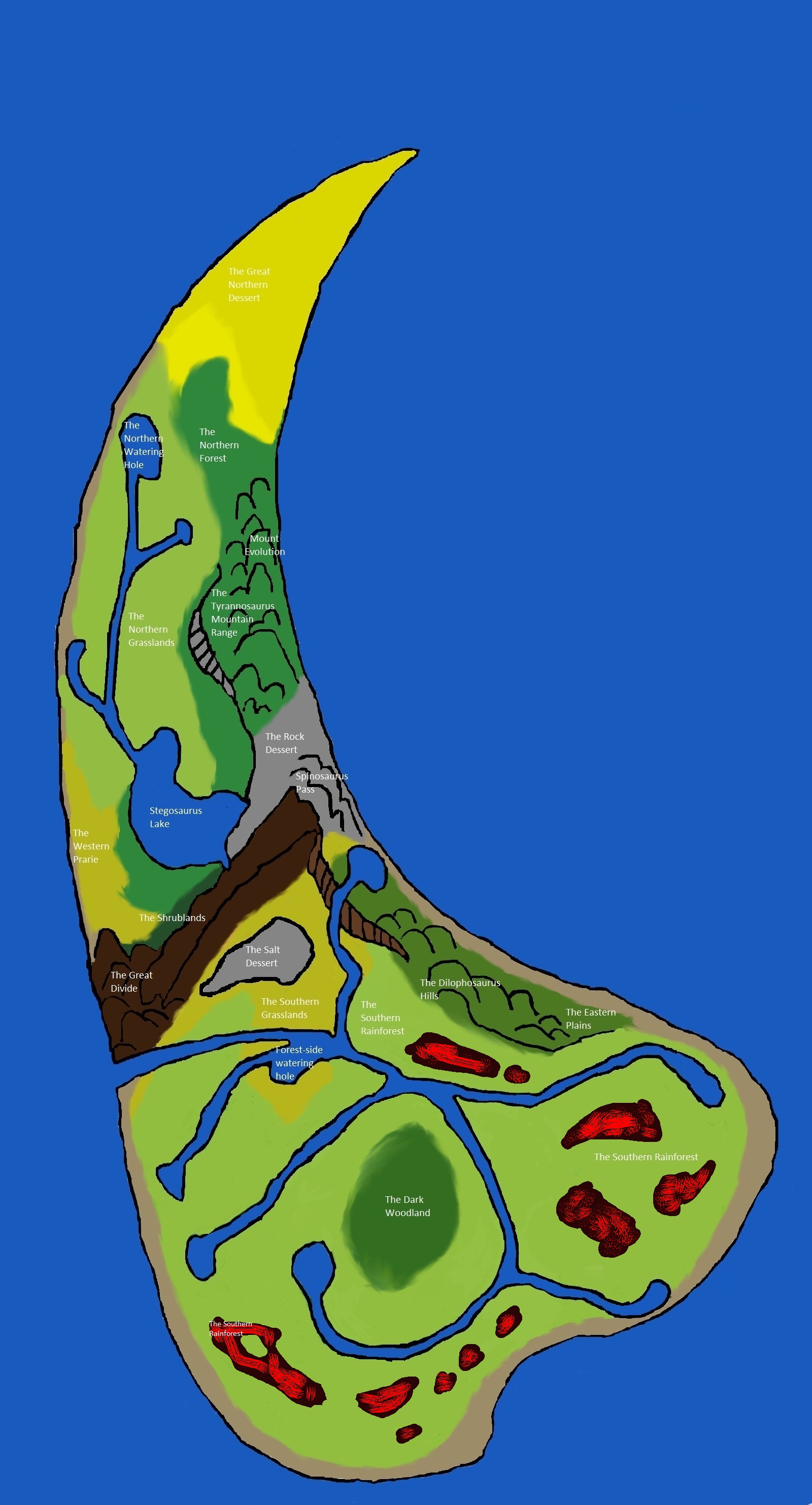 Dinosaur island map conwikiai