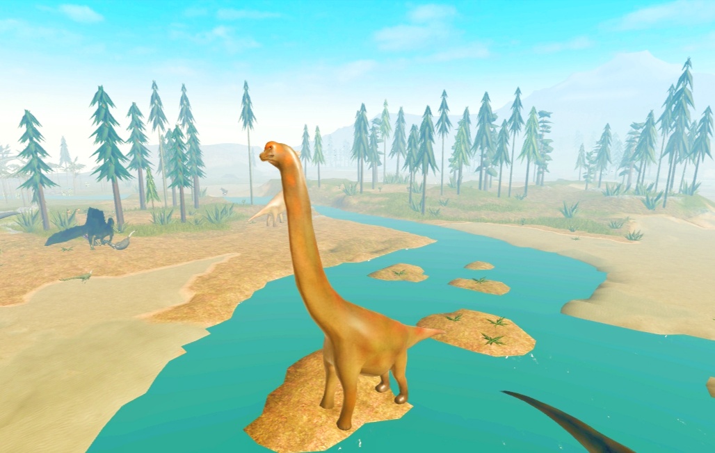 Giraffatitan Dinosaur Mobile World Wiki Fandom - how to get alot of money in dino world roblox