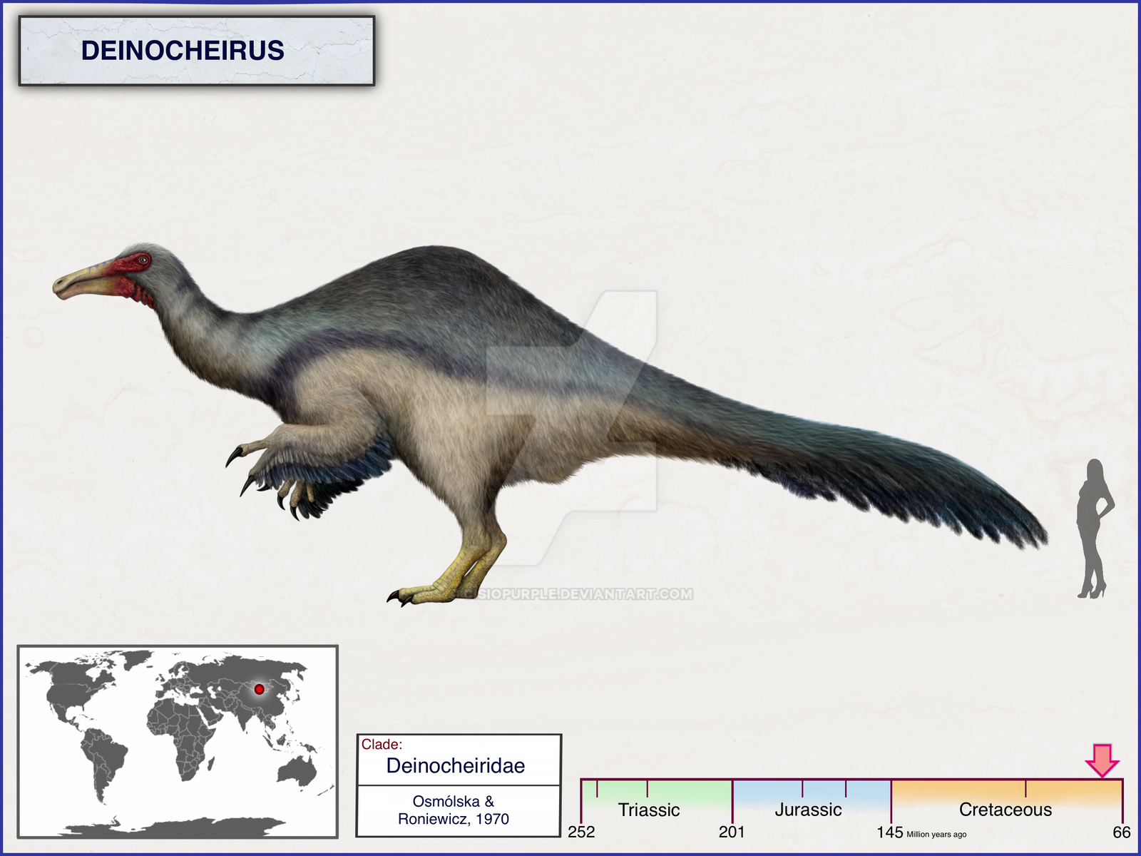 Dino-decade: Deinocheirus mirificus by FOSSIL1991 on DeviantArt